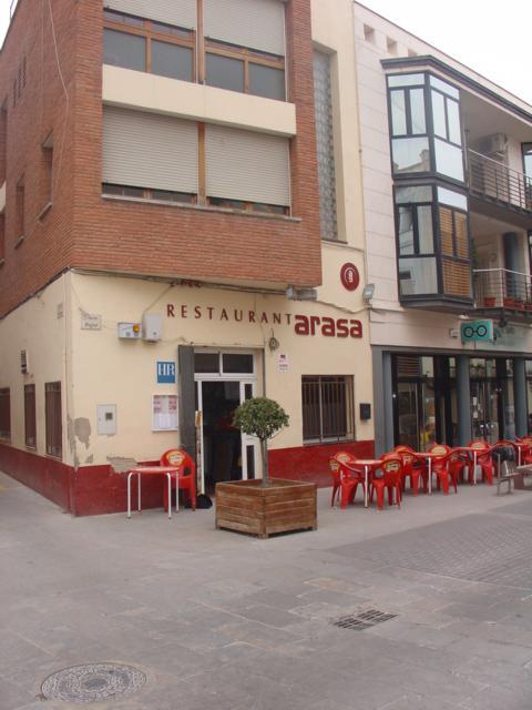 Hostal Restaurante Arasa Санта-Барбара Экстерьер фото